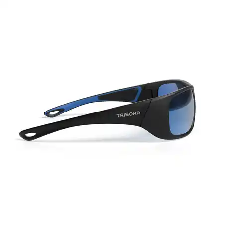 Adult Sailing Floating Polarised Sunglasses 500 Category 3 - Black