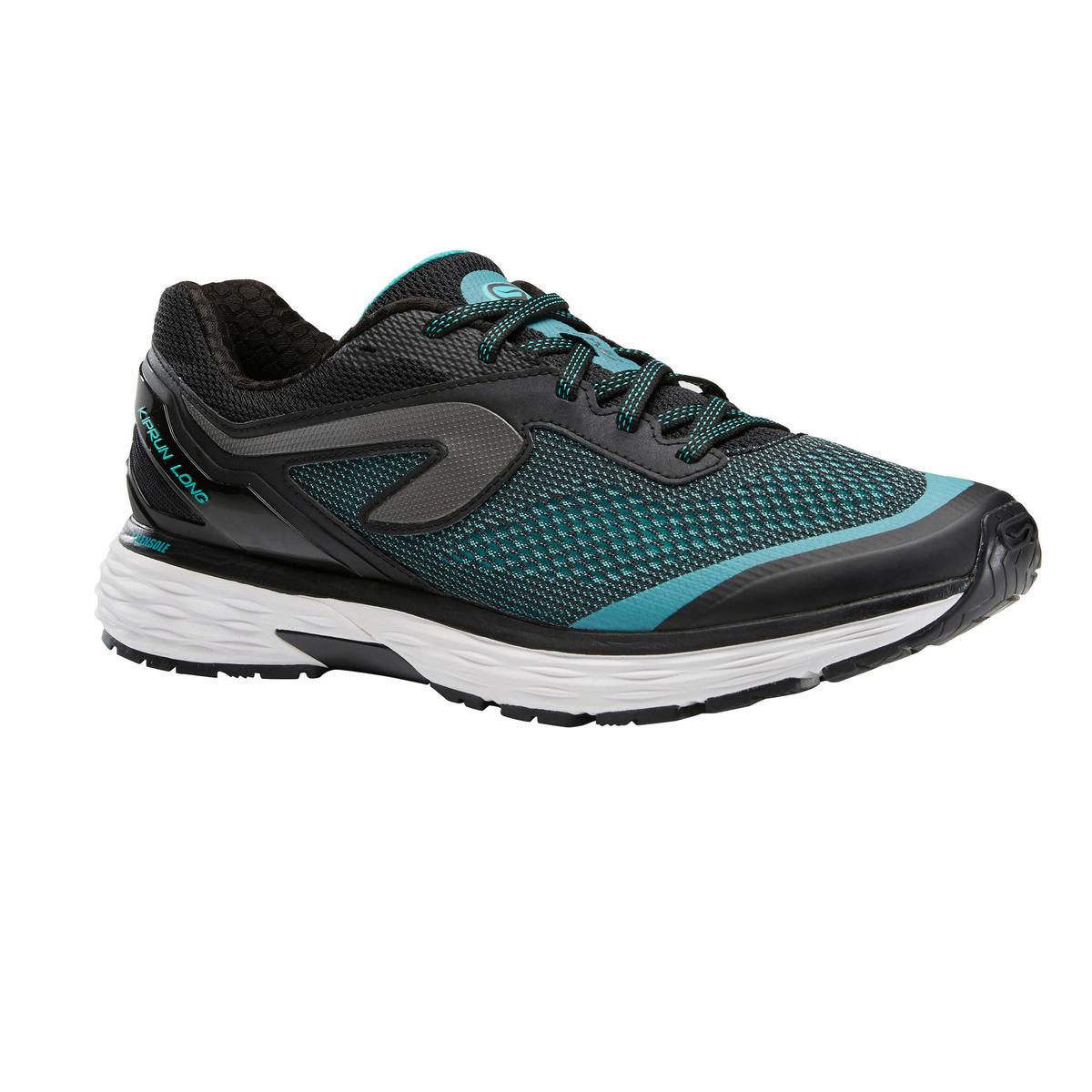 CHAUSSURES DE RUNNING HOMME KIPRUN LONG NOIR VERT