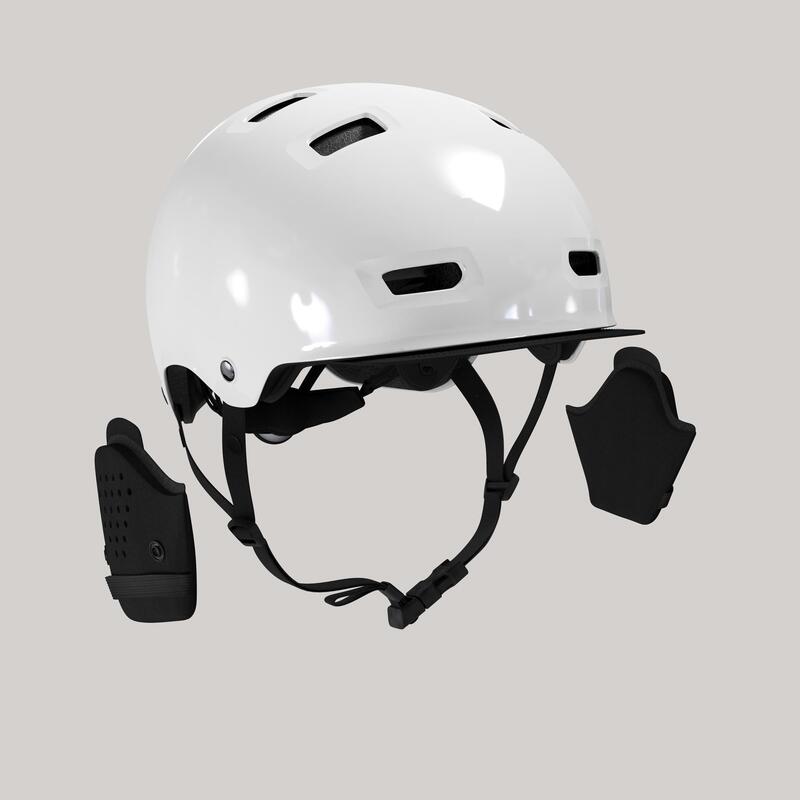 500 City Cycling Bowl Helmet - White