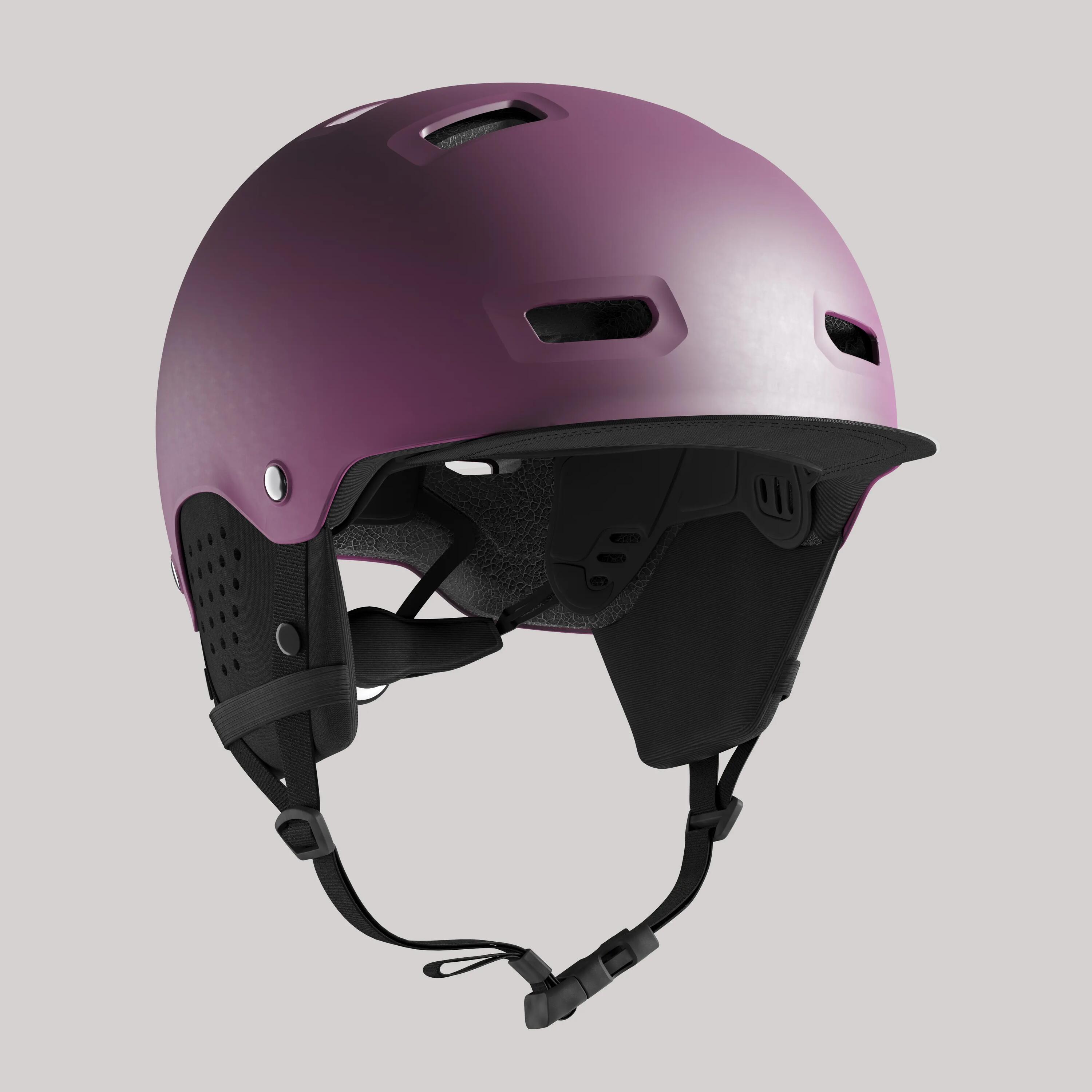500 City Cycling Bowl Helmet - Plum 2/9