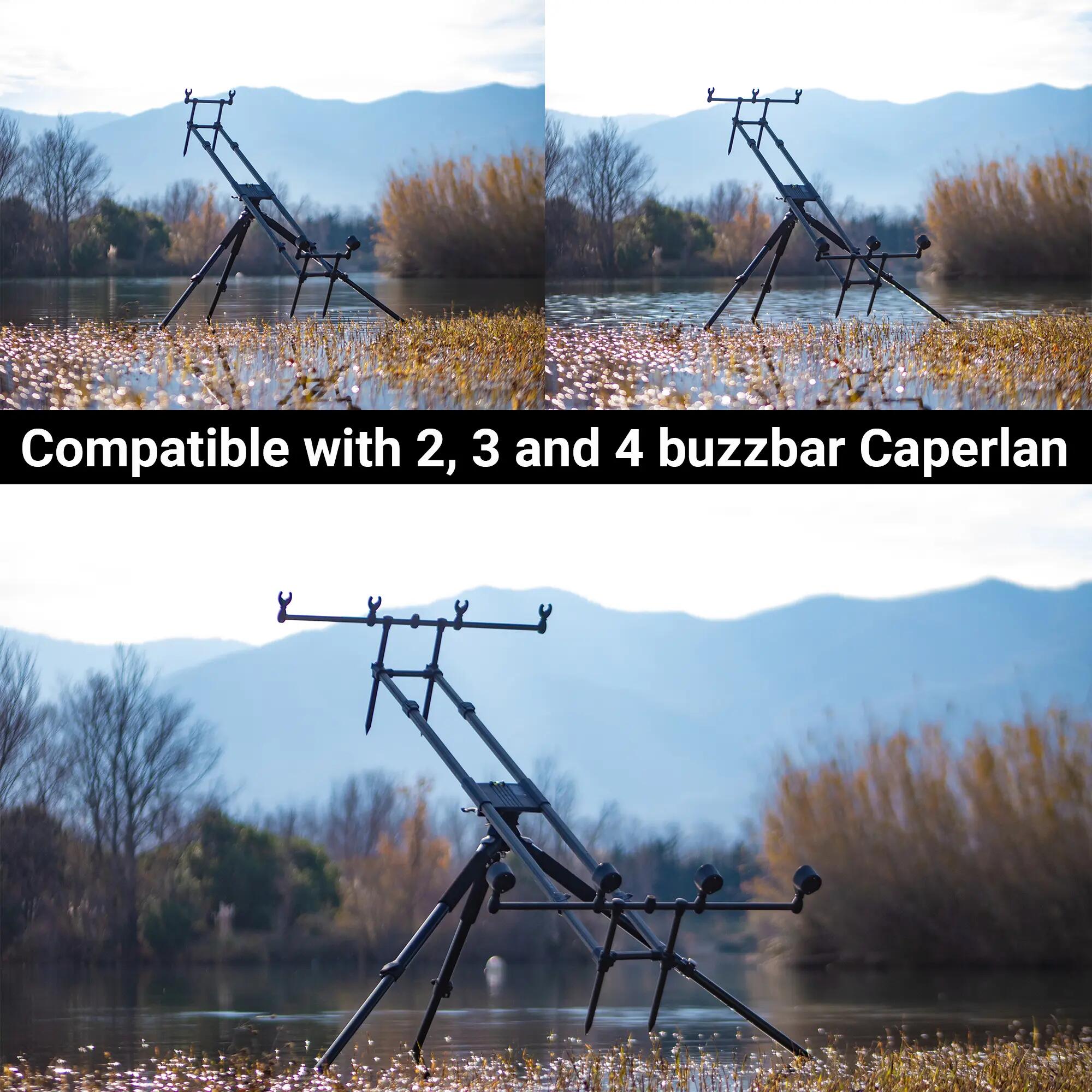 CONQUEST ROD POD 3/4 RODS carp fishing rod support 3/21