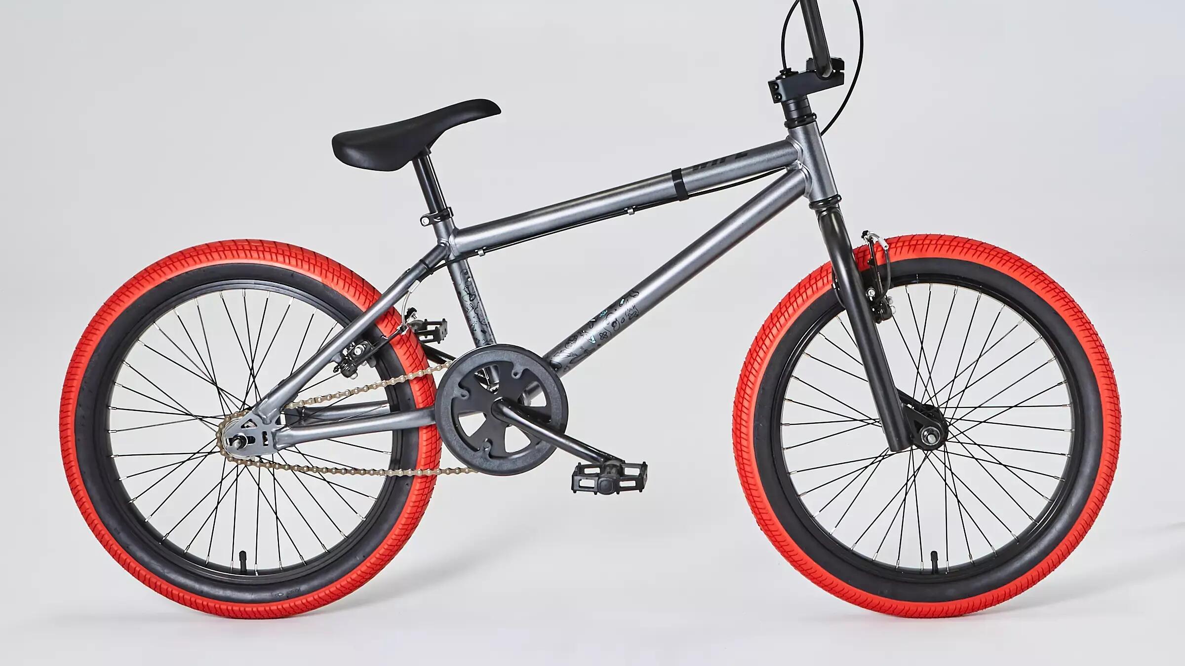 Rote BMX Reifen
