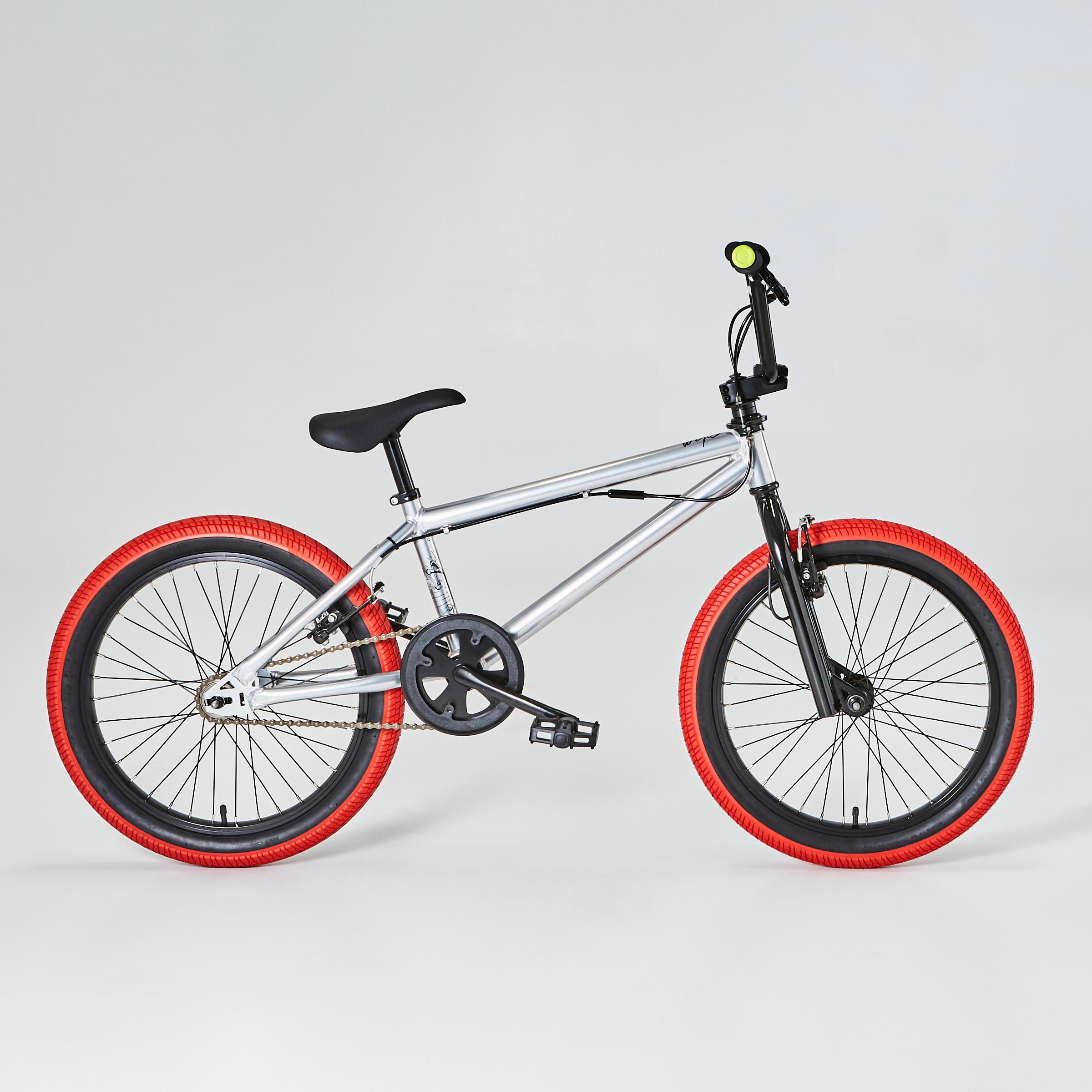 Street BMX Bike Tyre 20x2.10 - Red 4/5