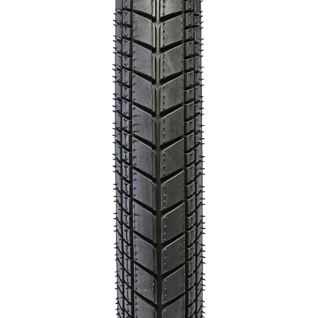 Street BMX Bike Tyre (Grey) - 20x2.10