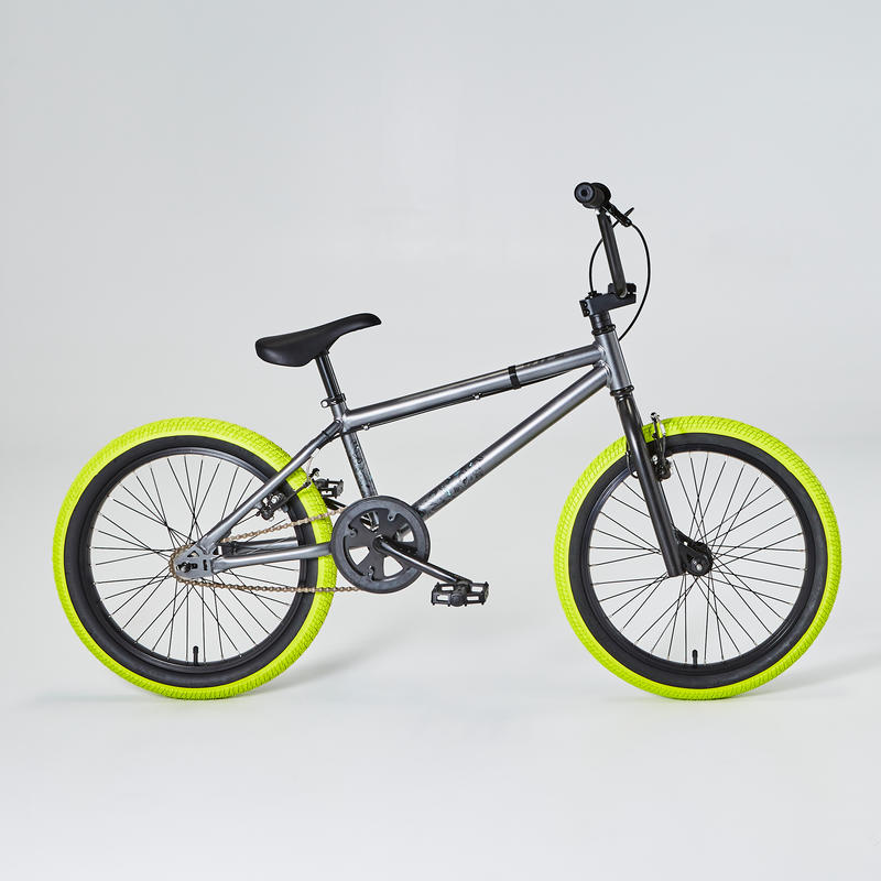 Street BMX Bike Tyre (Lime Green) 20x2.10 Decathlon
