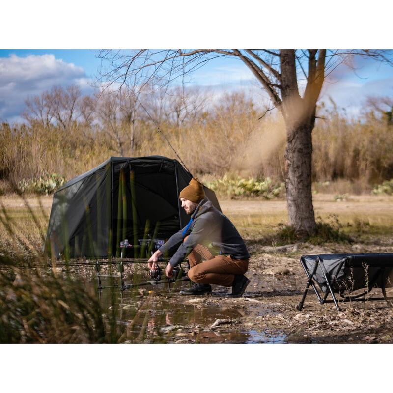 Refugio Bivvy Vivac Pesca Carpfishing FULL BROLLY