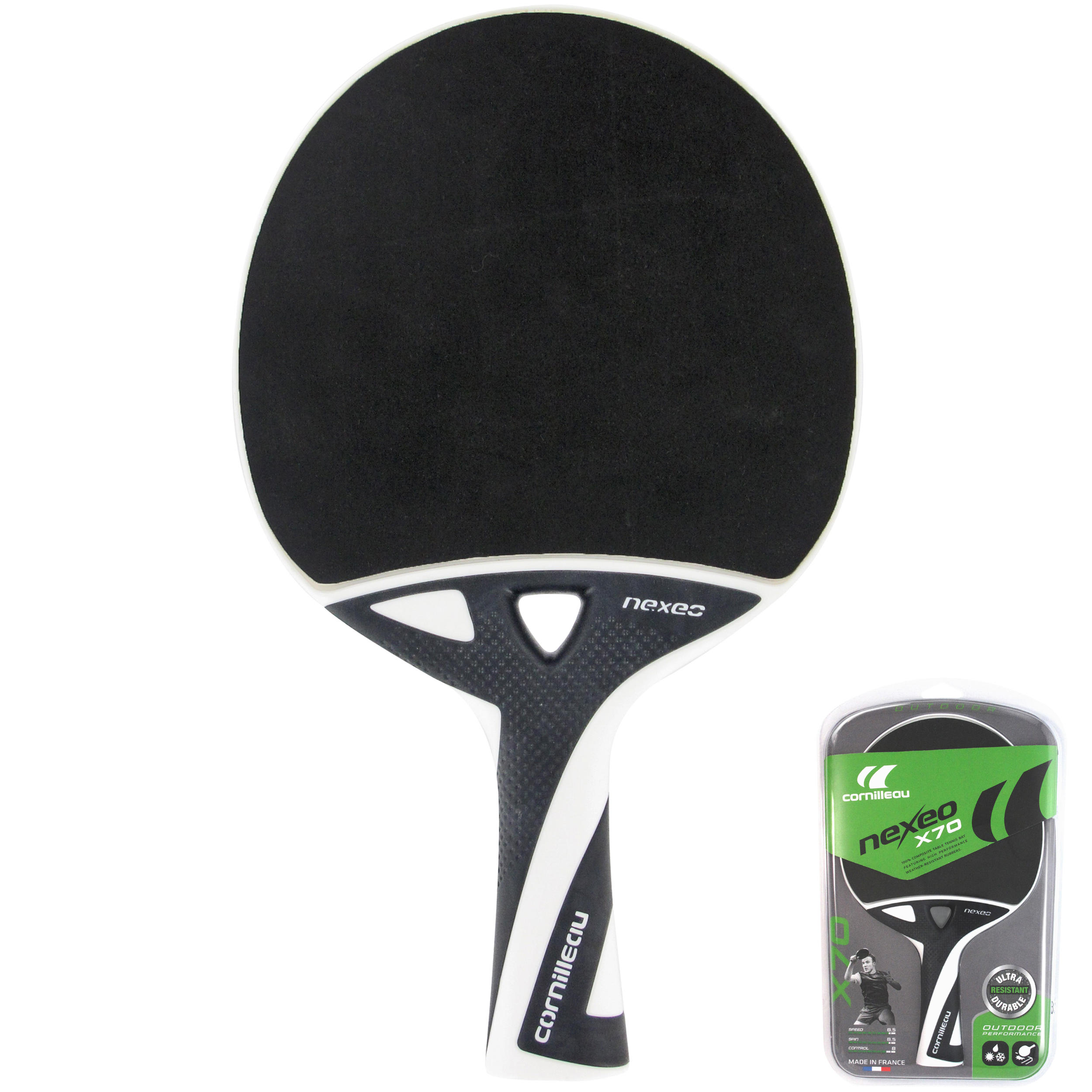 Paletă Tenis de Masă Outdoor NEXEO X70