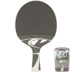 RAQUETTE DE TENNIS DE TABLE FREE TACTEO 50 OUTDOOR GRISE