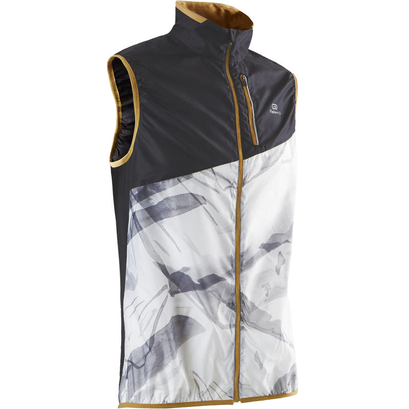 Veste sans manche course sur sentier blanche graph homme Veste sans manche course sur sentier blanche graph homme