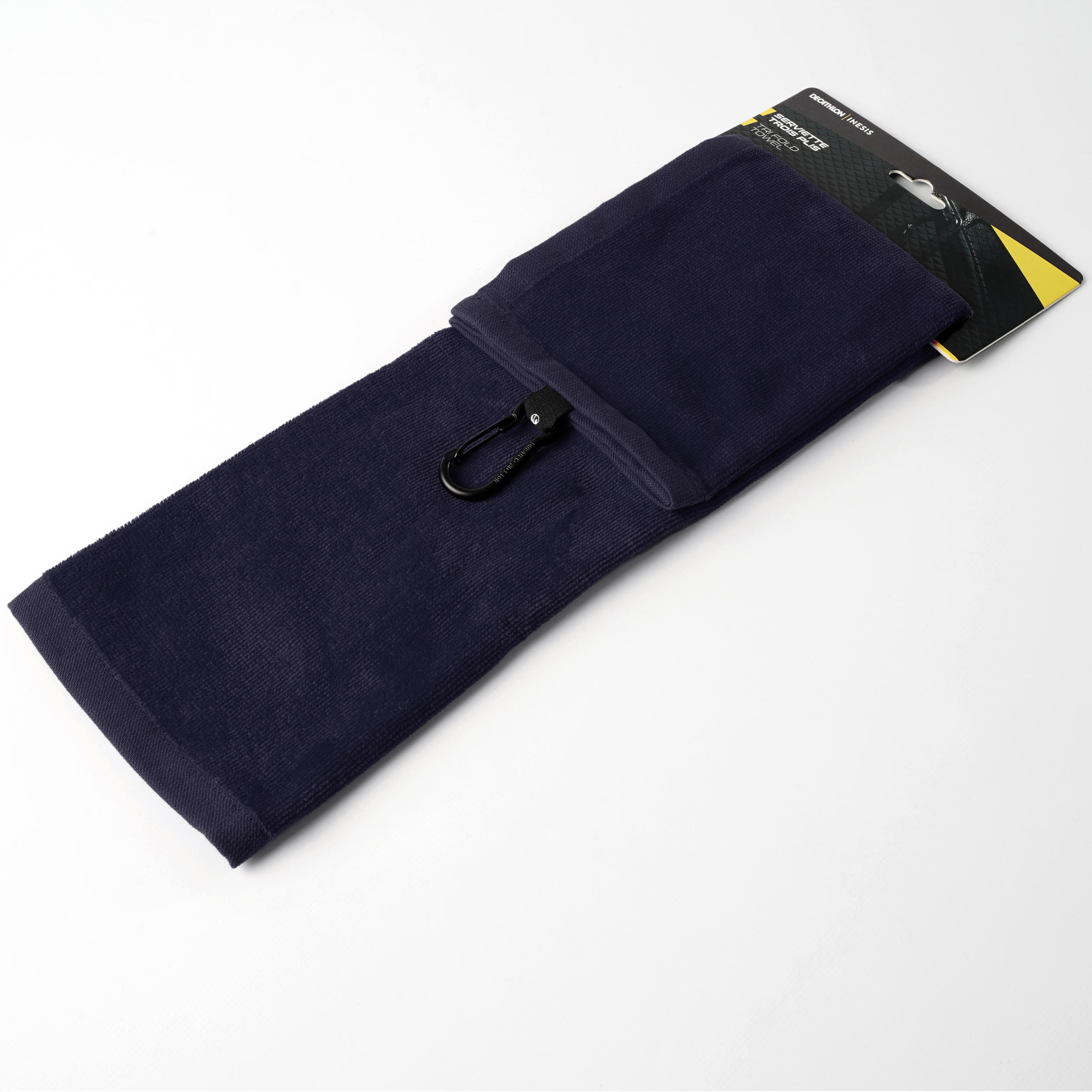 

Tri-Fold Golf Towel - Blue -  By INESIS | Decathlon