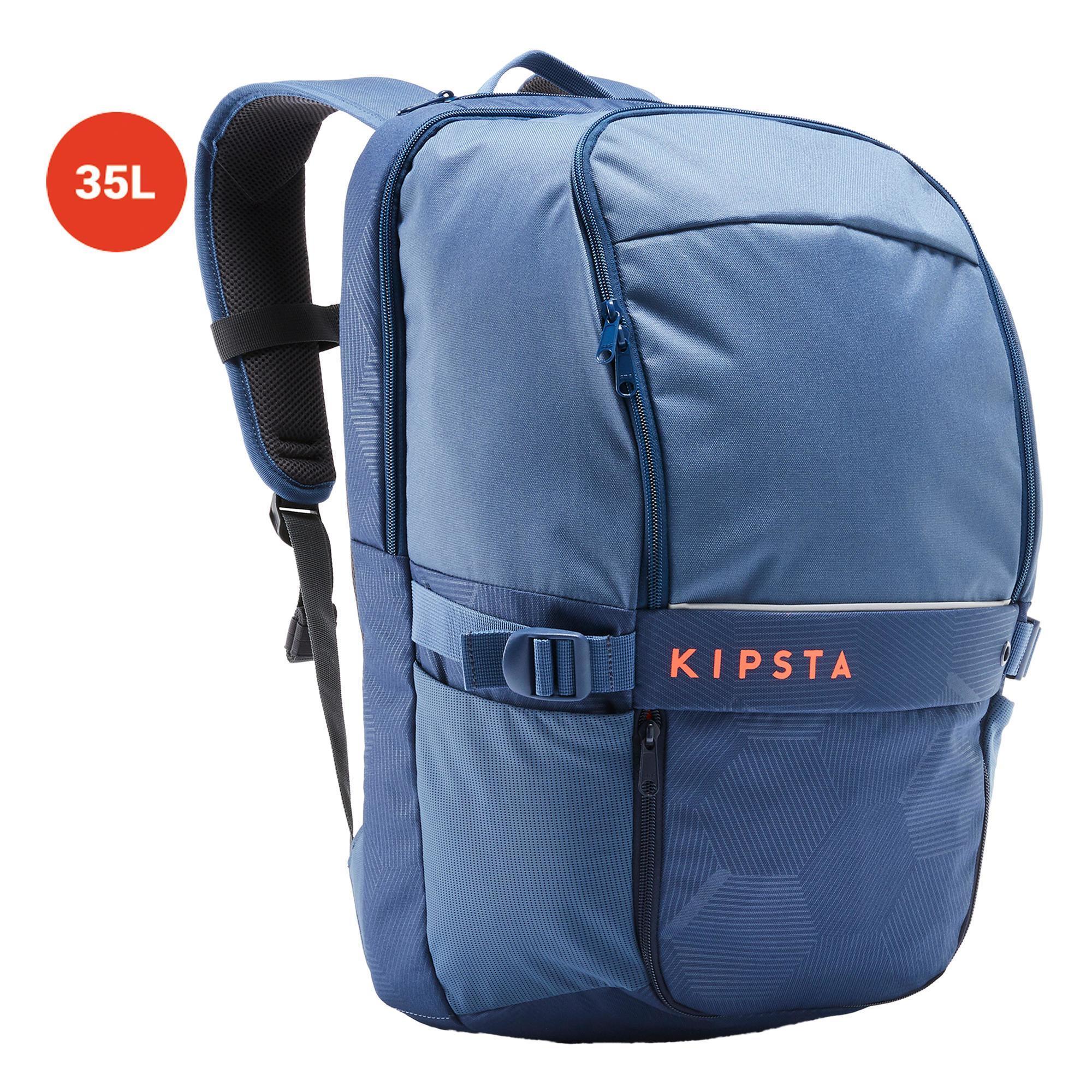 Sac à dos Classic 35 litres gris et orange | Kipsta by ...