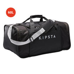 Sac de sport Kipocket 60 litres gris carbone