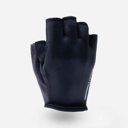 Road Cycling Cycle Touring Gloves 100 - Black