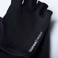Road Cycling Cycle Touring Gloves 100 - Black