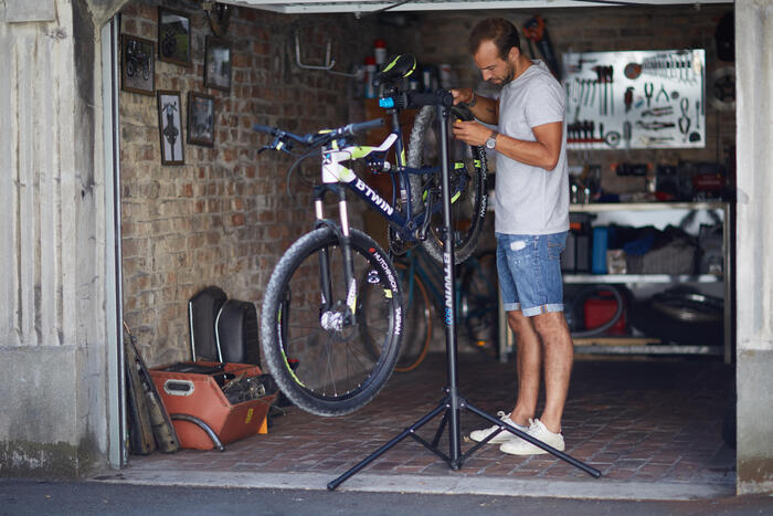 Fahrrad Montagestander 500 Btwin Decathlon