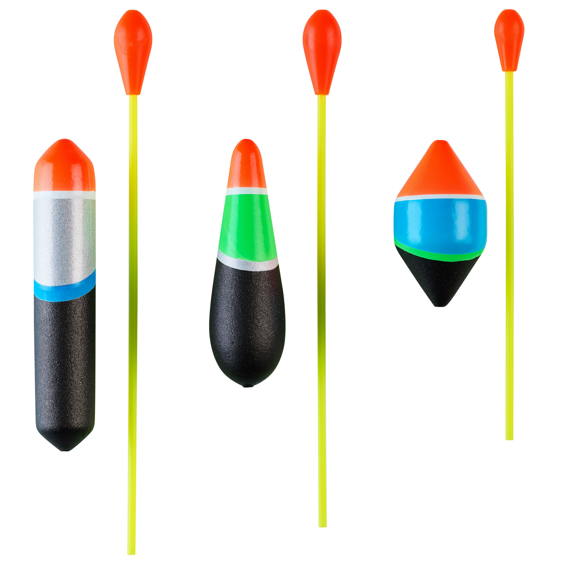CAPERLAN Súprava 3 plavákov PL-FLT-KIT.Y2 na lov na položenú T2 · záber 3