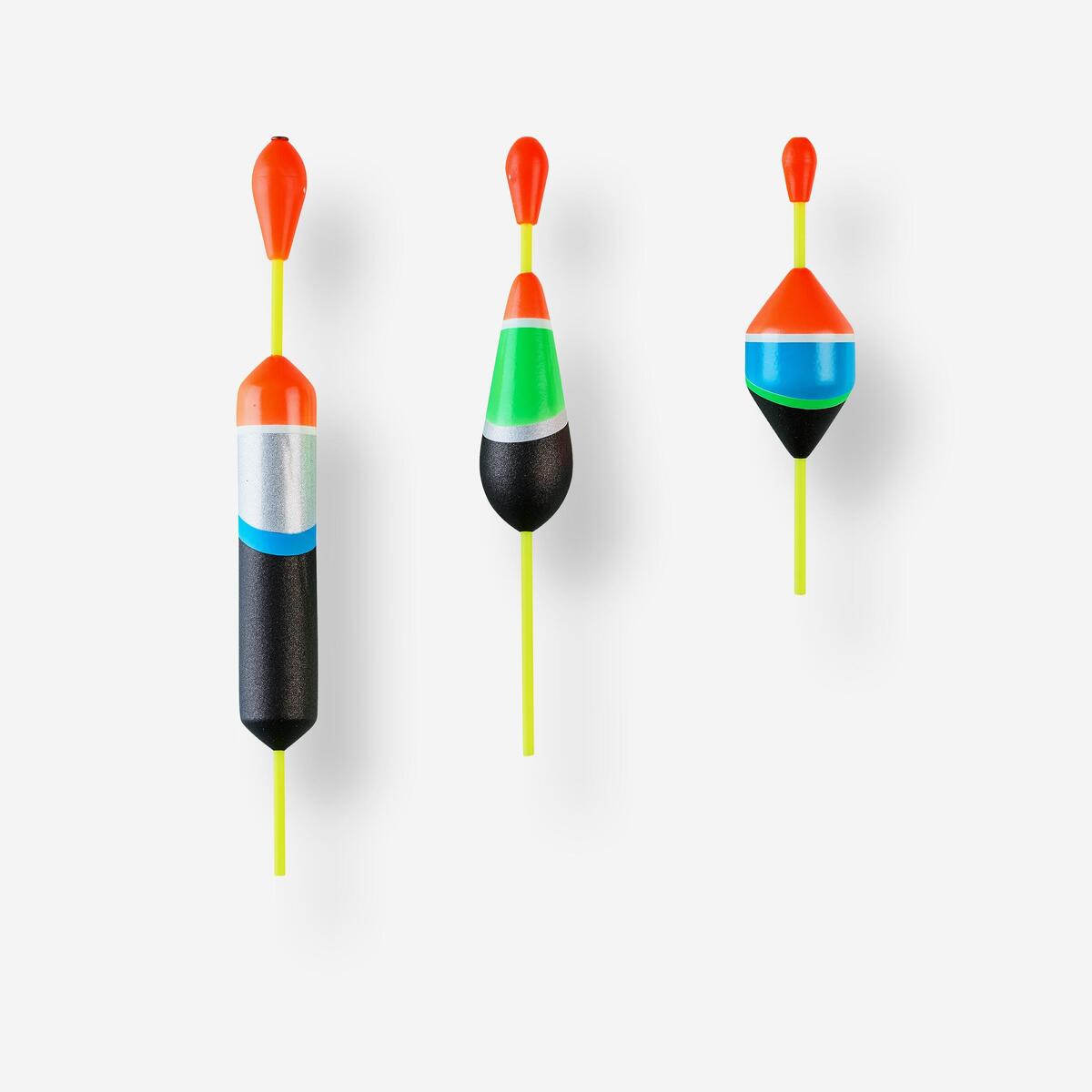 KIT 3 FLOTTEURS PÊCHE  AU POSE PL-FLT-KIT.Y1