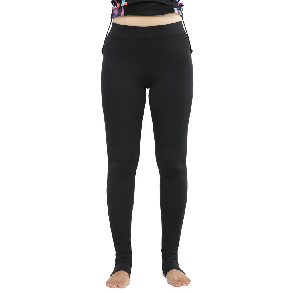 Legging de natation femme Una marine