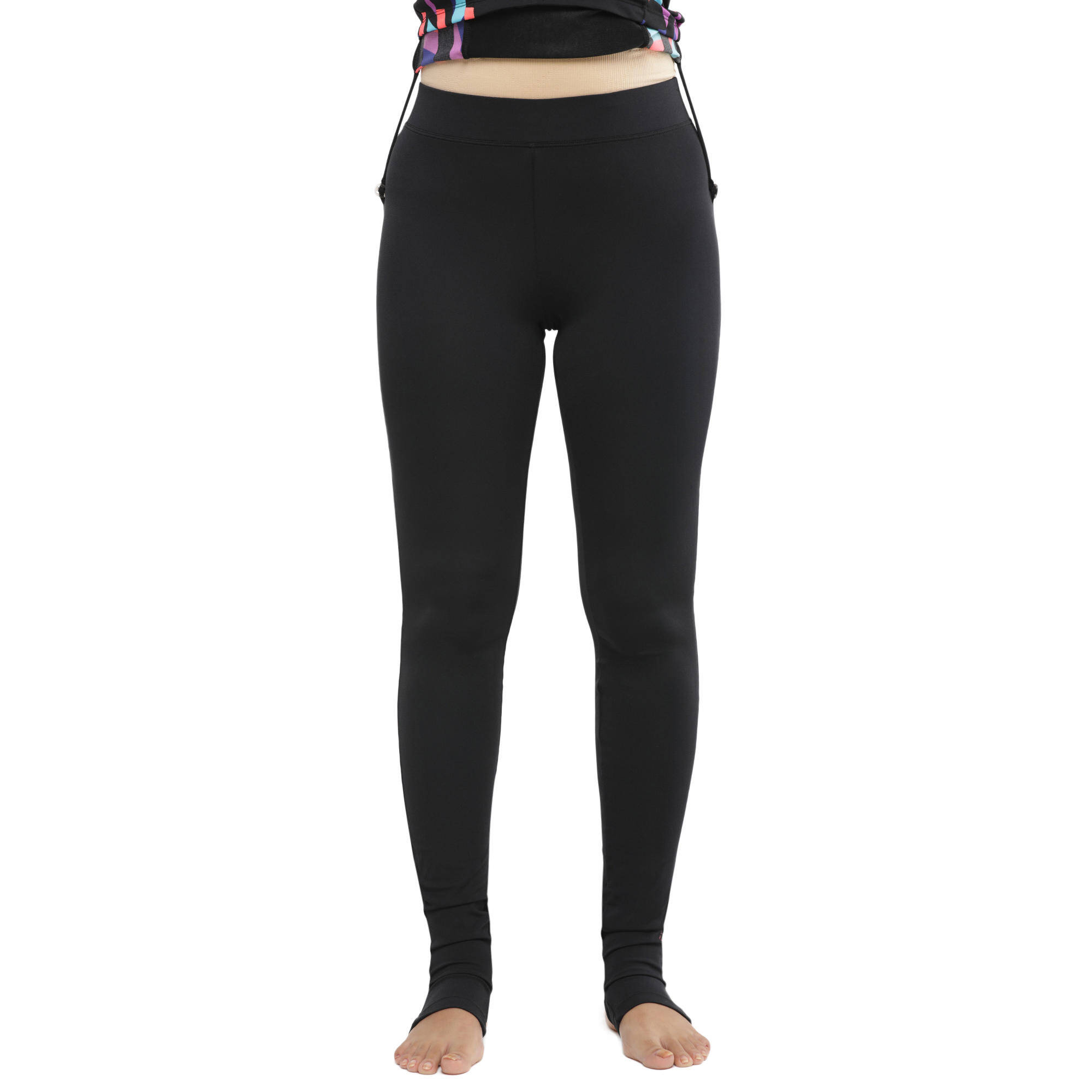 Women Swimming Leggings Una Flexible & Chlorine-Resistant Black -  4