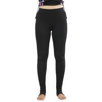 Legging de natation femme Una noir