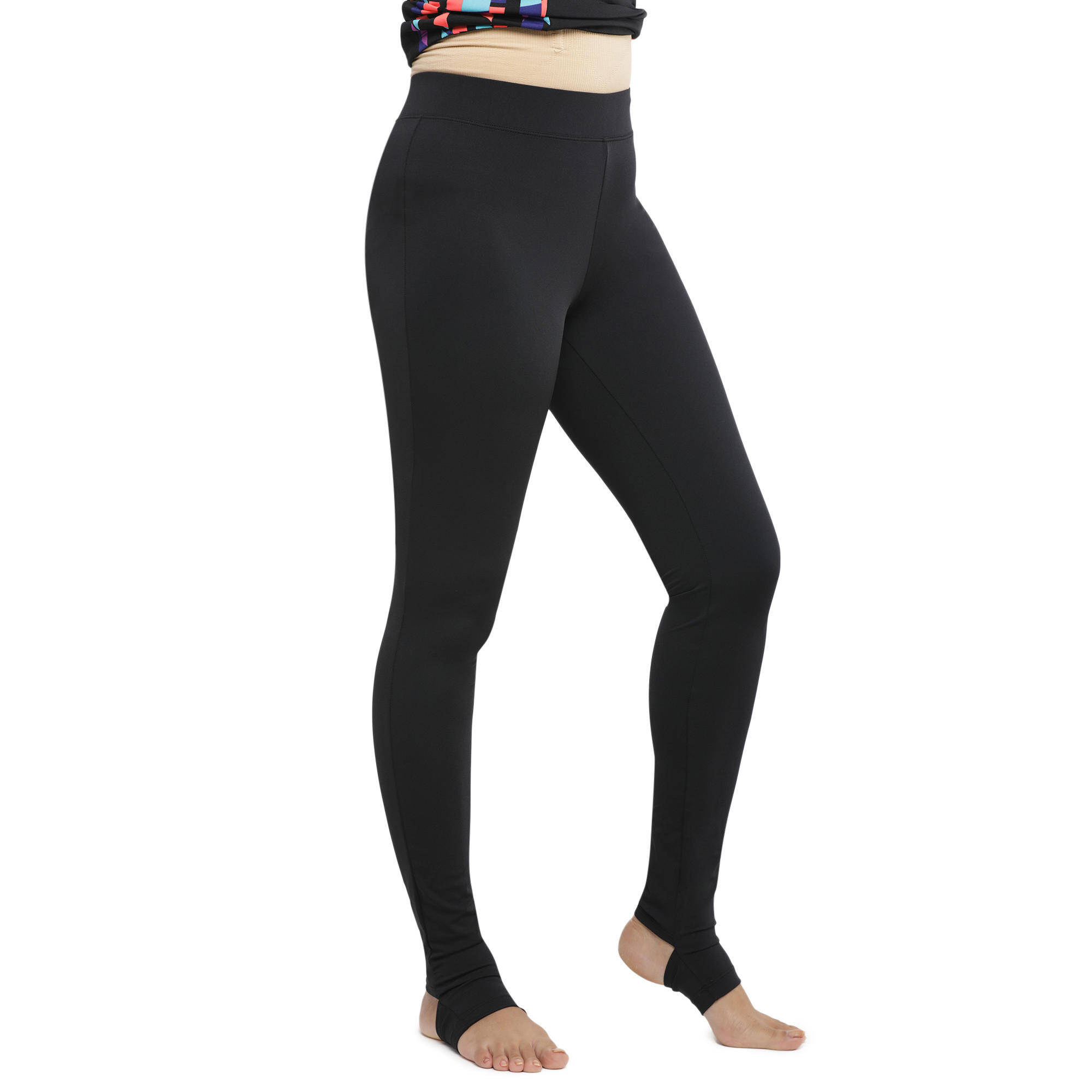 Women Swimming Leggings Una Flexible & Chlorine-Resistant Black -  1