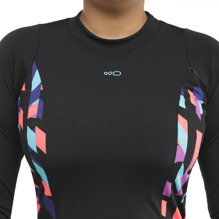 Una Women's Swimming Top - Typ Black