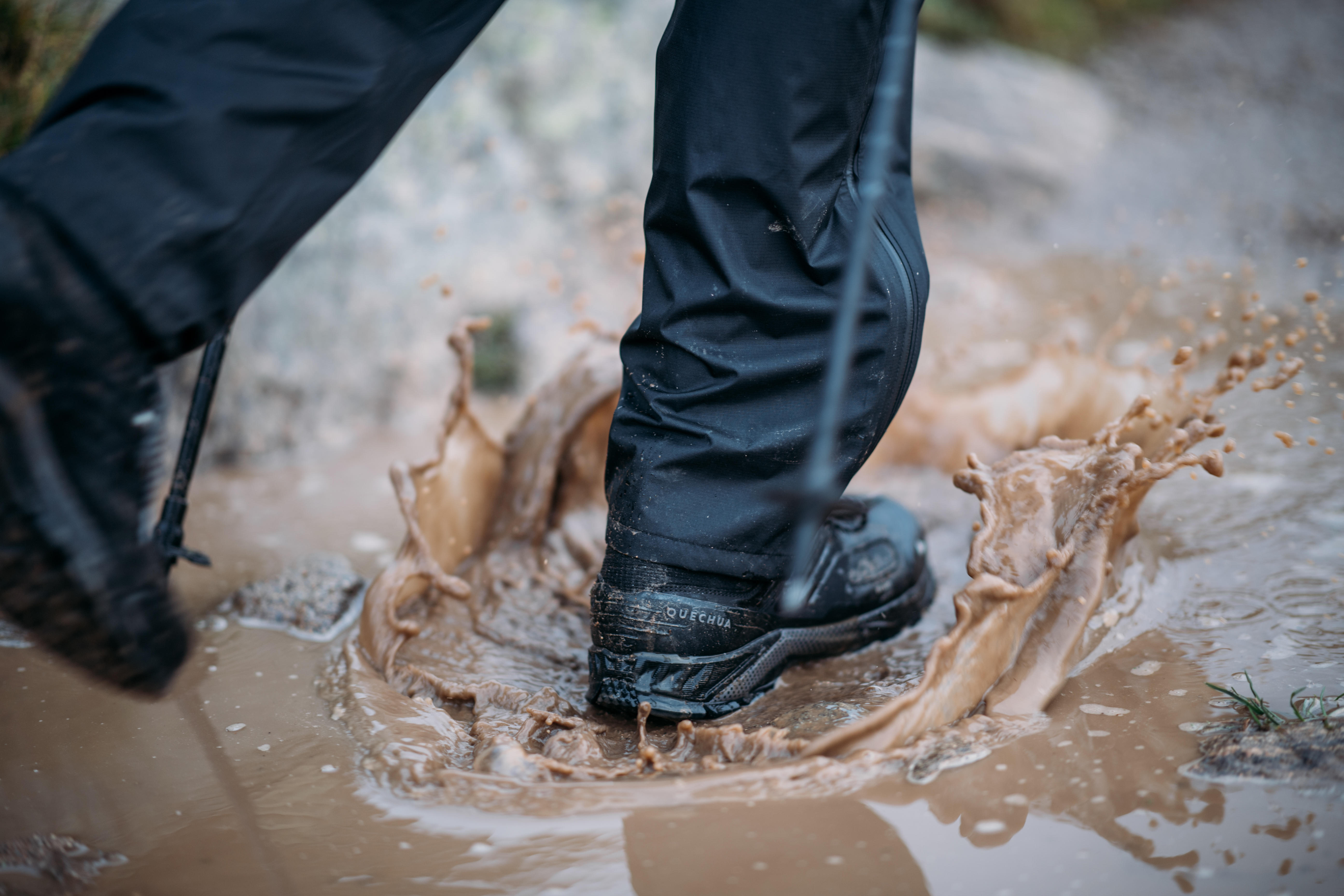 waterproof trousers - MH500 - Black 