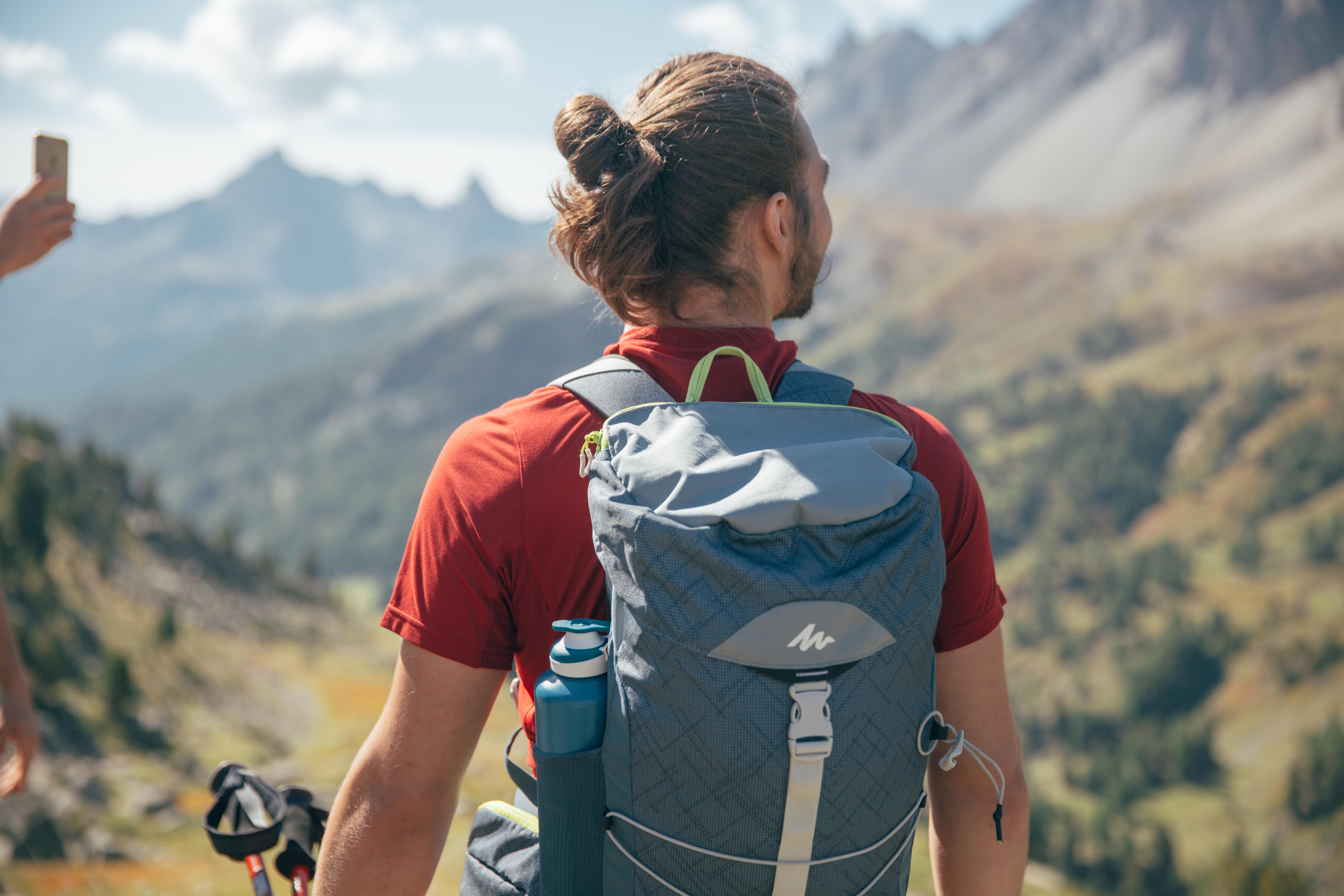 Maleta de Montaña y Trekking, Quechua, 20 Litros, Gris - Decathlon