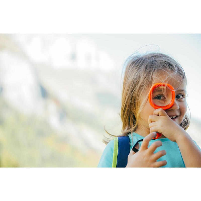 Kids' Hiking Magnifying Glass MH100 x3 magnification - Orange