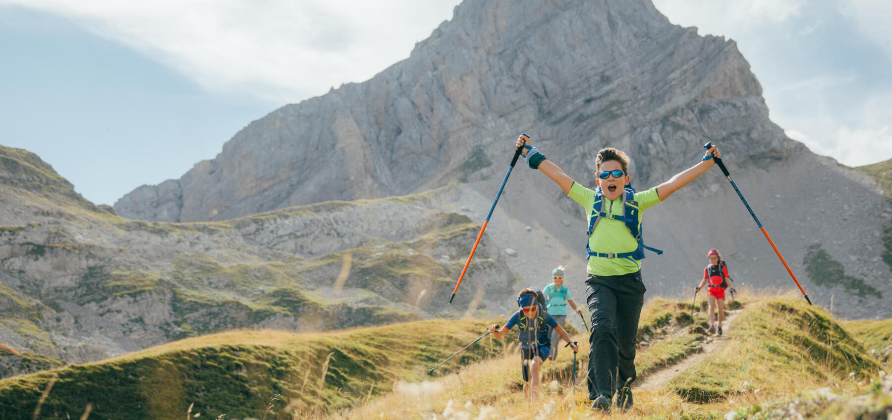 hike with kids