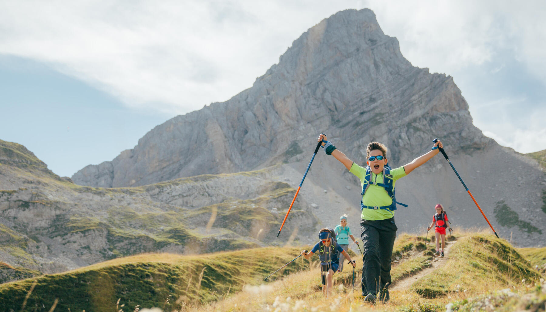 hike with kids