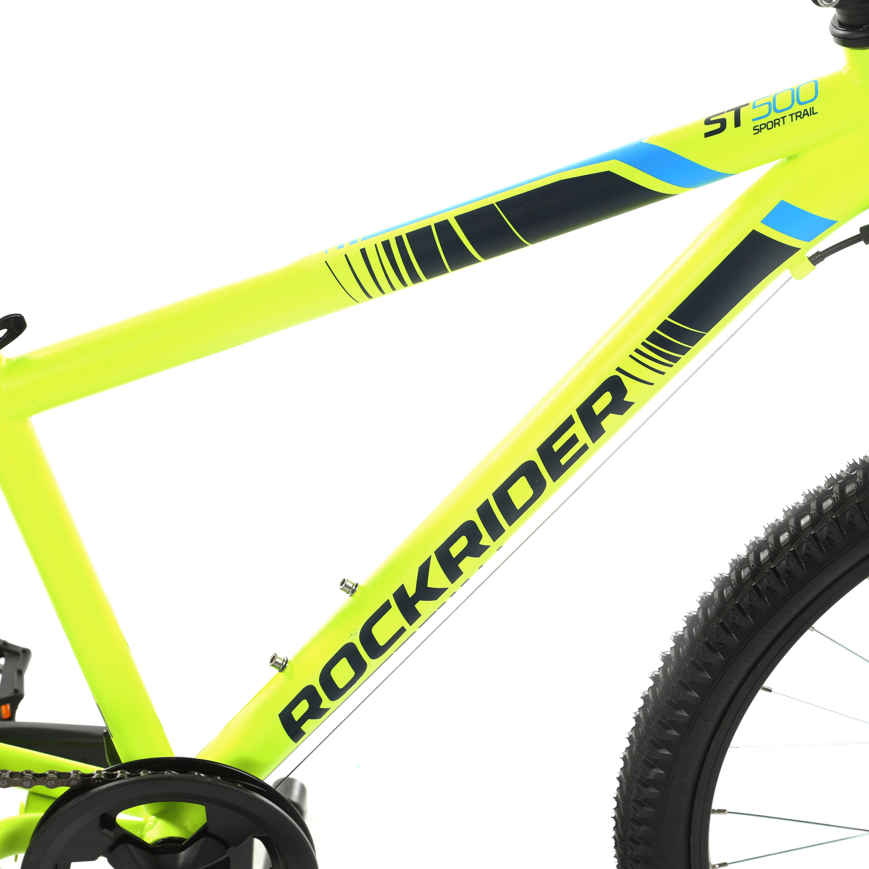 Kids Mountain Bike Btwin ST 500 RR 24 inch - Yellow