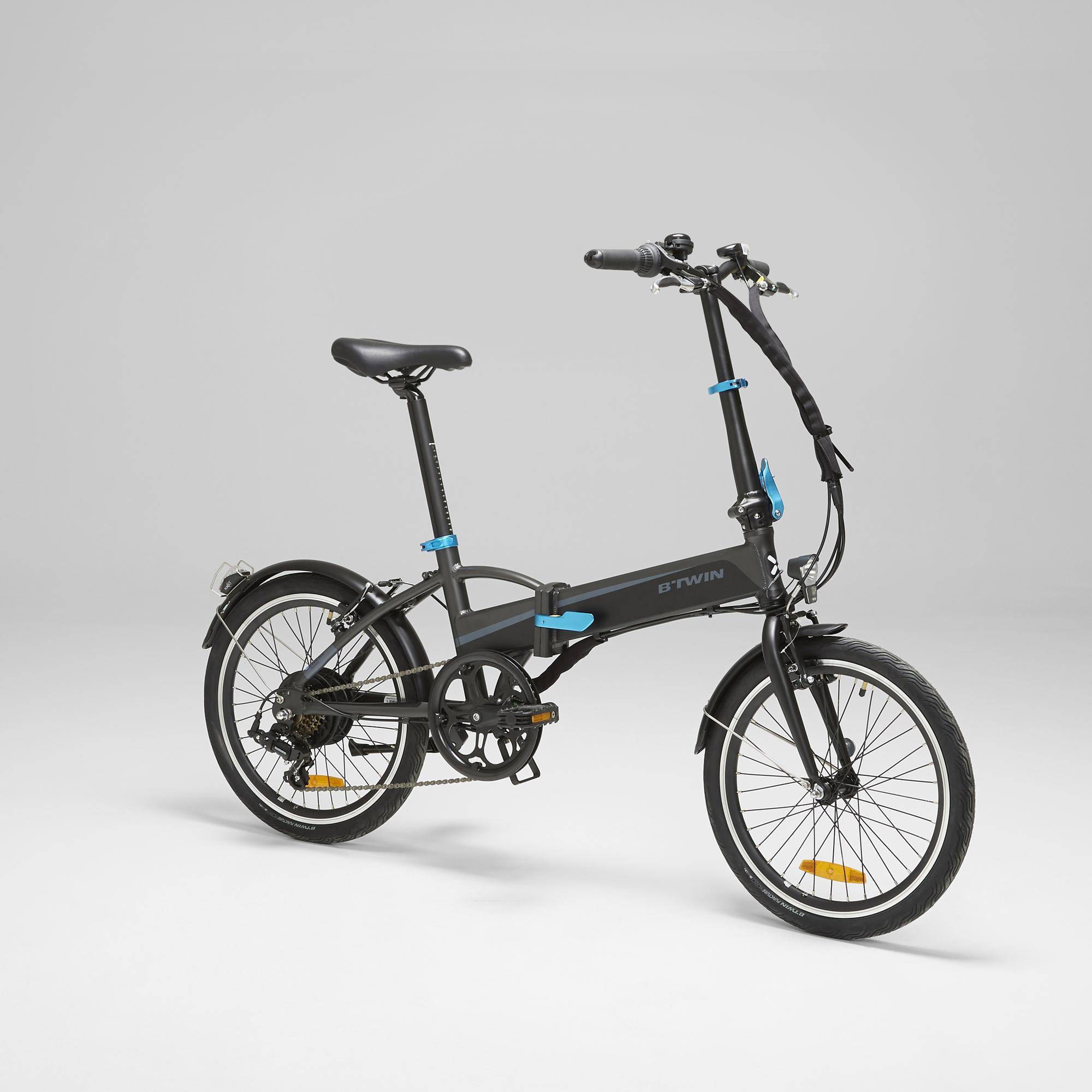 B'twin Elektrische Vouwfiets Tilt 500 E Zwart | Decathlon.nl