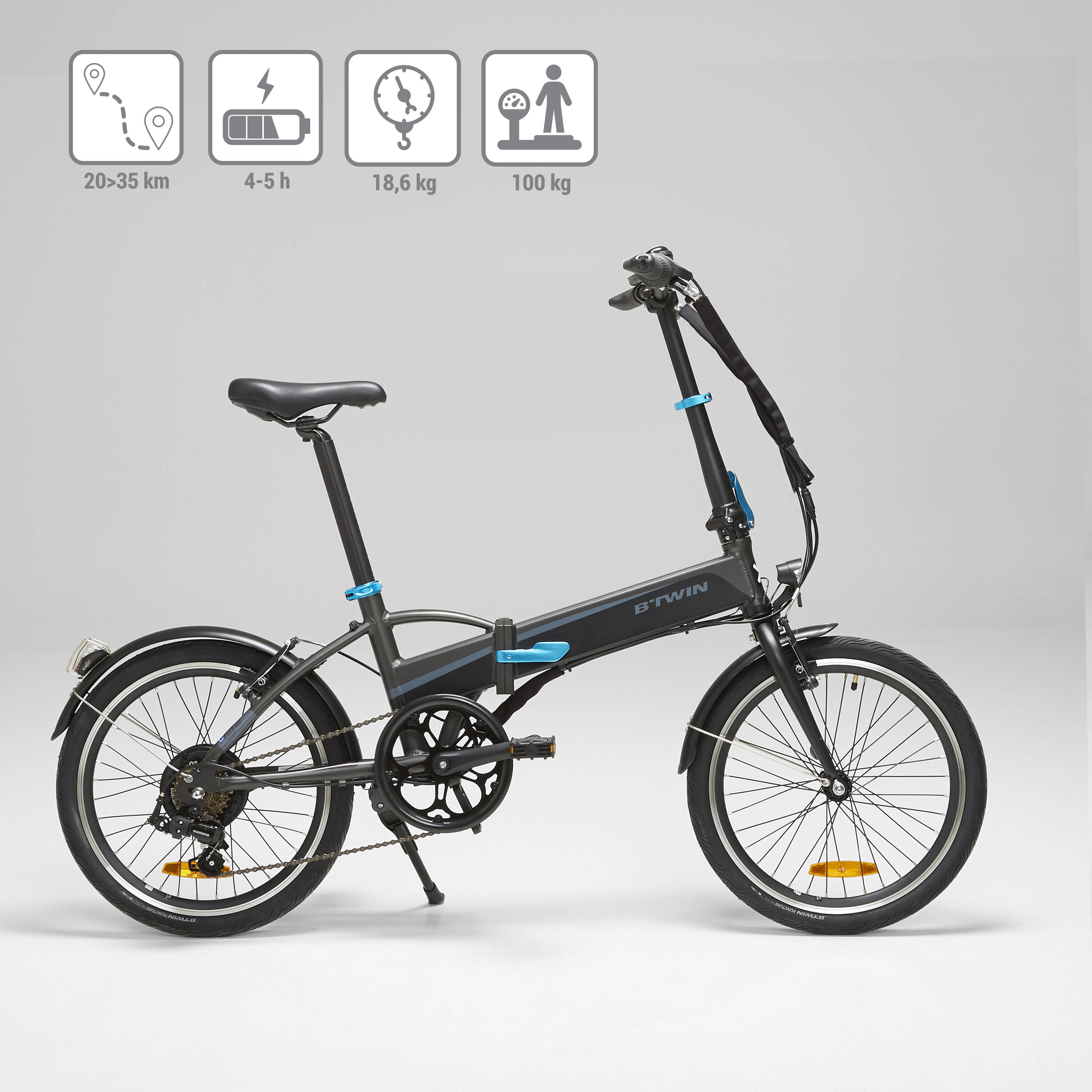 Electric Assistance Folding Bike Tilt 500 -  3