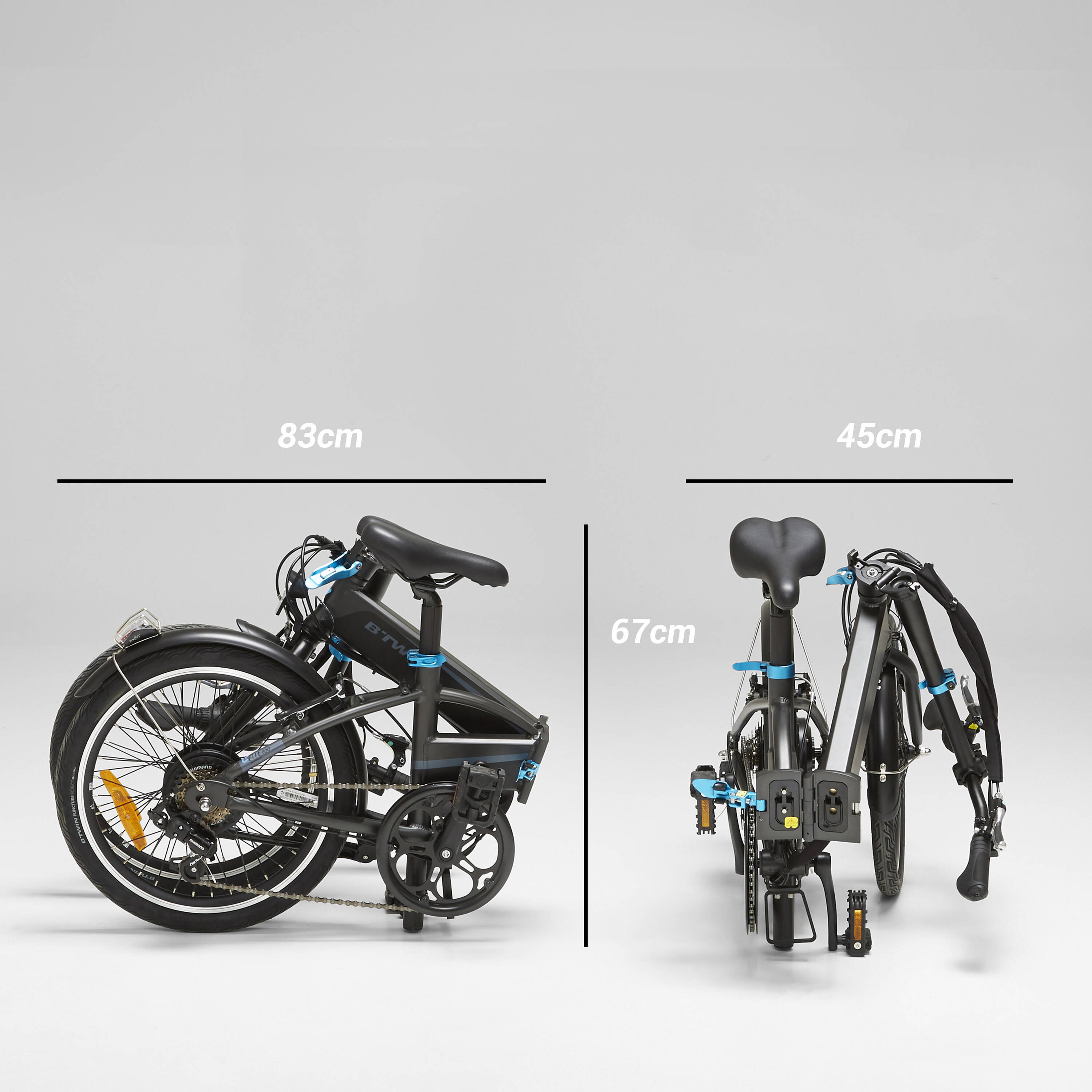 Electric Assistance Folding Bike Tilt 500 -  4