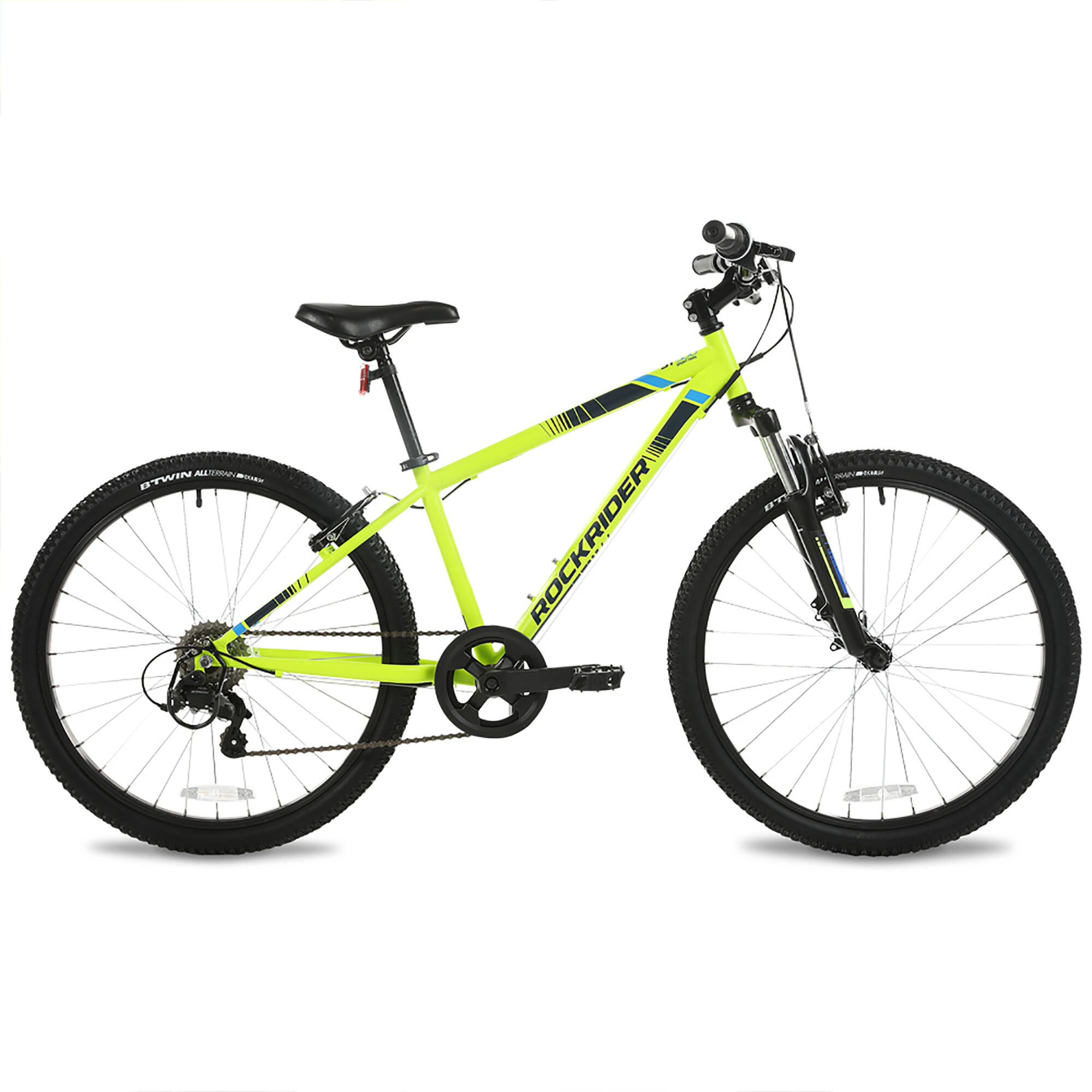 Kids’ 9-12 Years 24" MT Bike - ST 500 Yellow - BTWIN