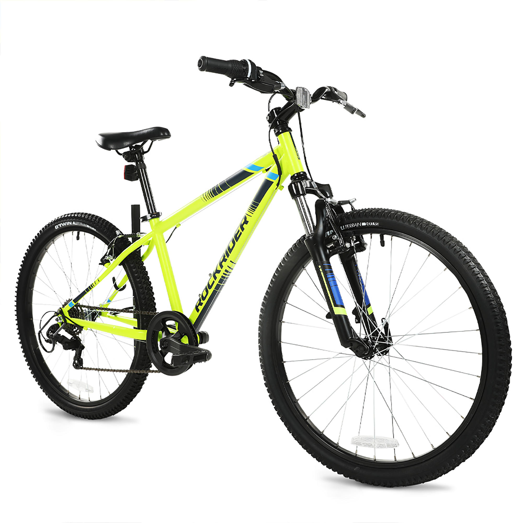 Kids’ 9-12 Years 24" MT Bike - ST 500 Yellow - BTWIN