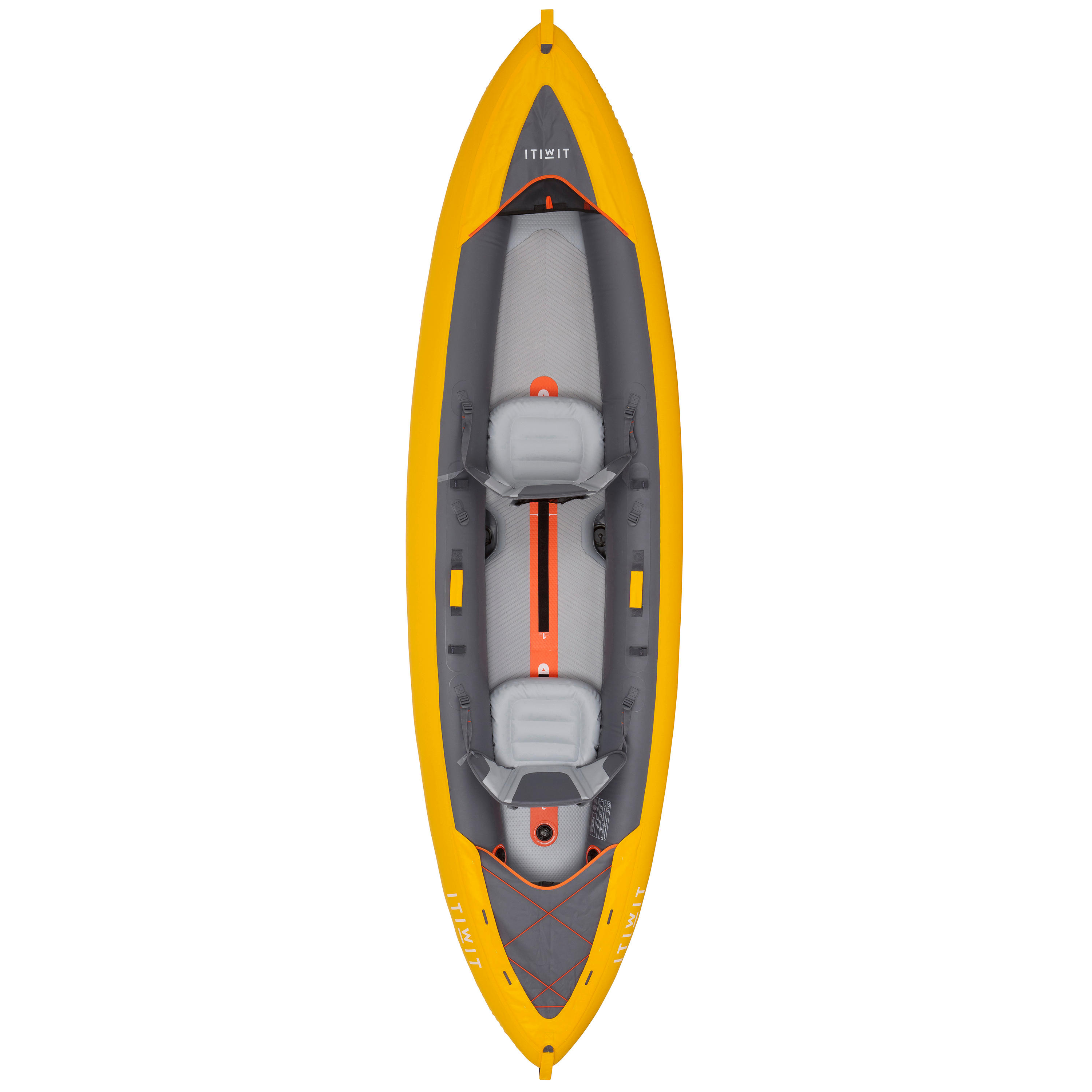 tornillo Confinar desconcertado Kayak canoa hinchable travesía X100+ drop stitch fondo alta presión 2  plazas | Decathlon