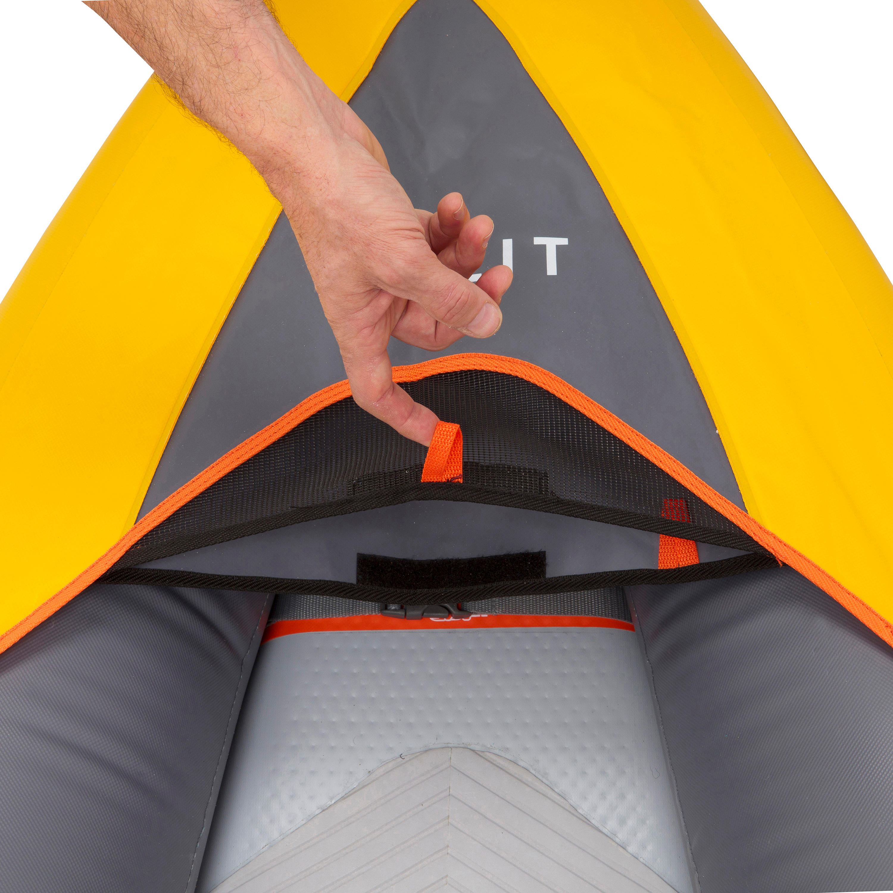 Inflatable 2 person touring Kayak High Pressure Bottom - X100+ 4/22