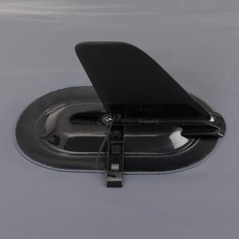 Kajak aufblasbar Hochdruckboden Touring 2-Sitzer - X100+