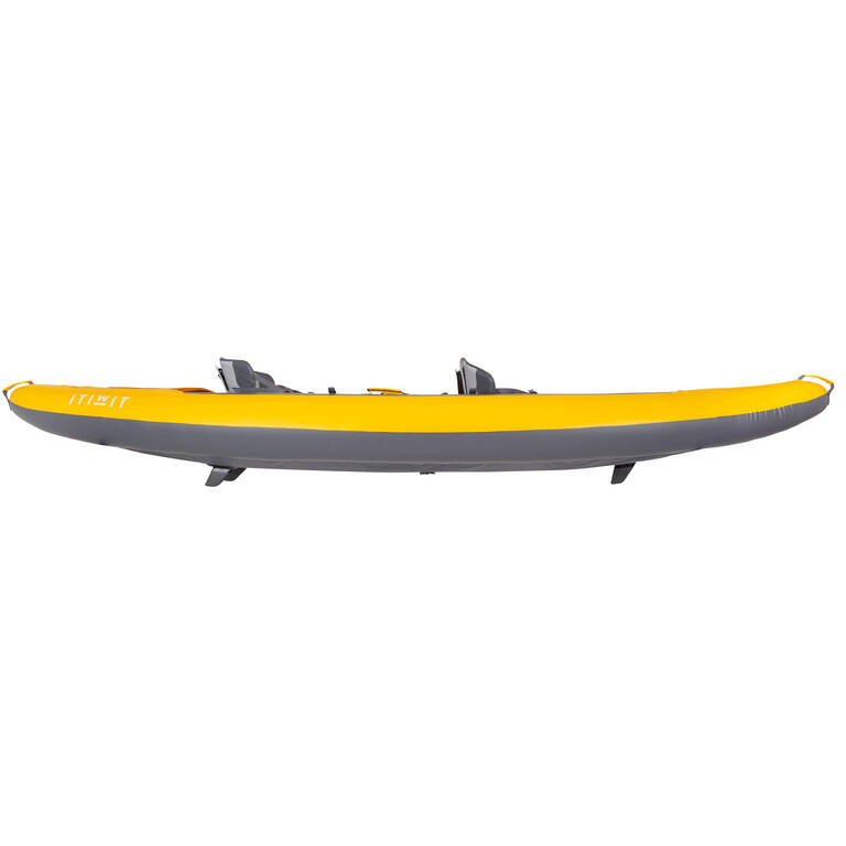 INFLATABLE 2-PERSON TOURING KAYAK X100+ HIGH-PRESSURE DROPSTITCH FLOOR