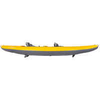 X100 1/2 PERSON Drop-Stitch Floor TOURING INFLATABLE KAYAK - YELLOW