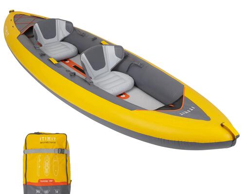 KAYAK HINCHABLE ITIWIT X100+ 2 PLAZAS: manual, reparación
