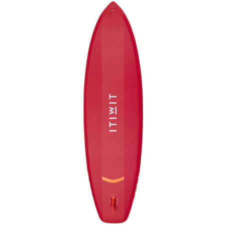 SUP-Board Stand Up Paddle aufblasbar X100 Touring Einsteiger 10' rot