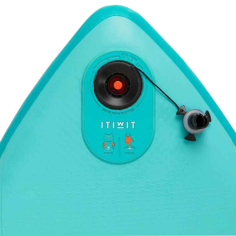 Stand Up Paddle Inflable Iniciación Verde 10 Pies Decathlon