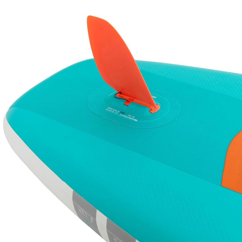 SUP-Board Stand up Paddle aufblasbar 10" - X100 Touring Einsteiger grün
