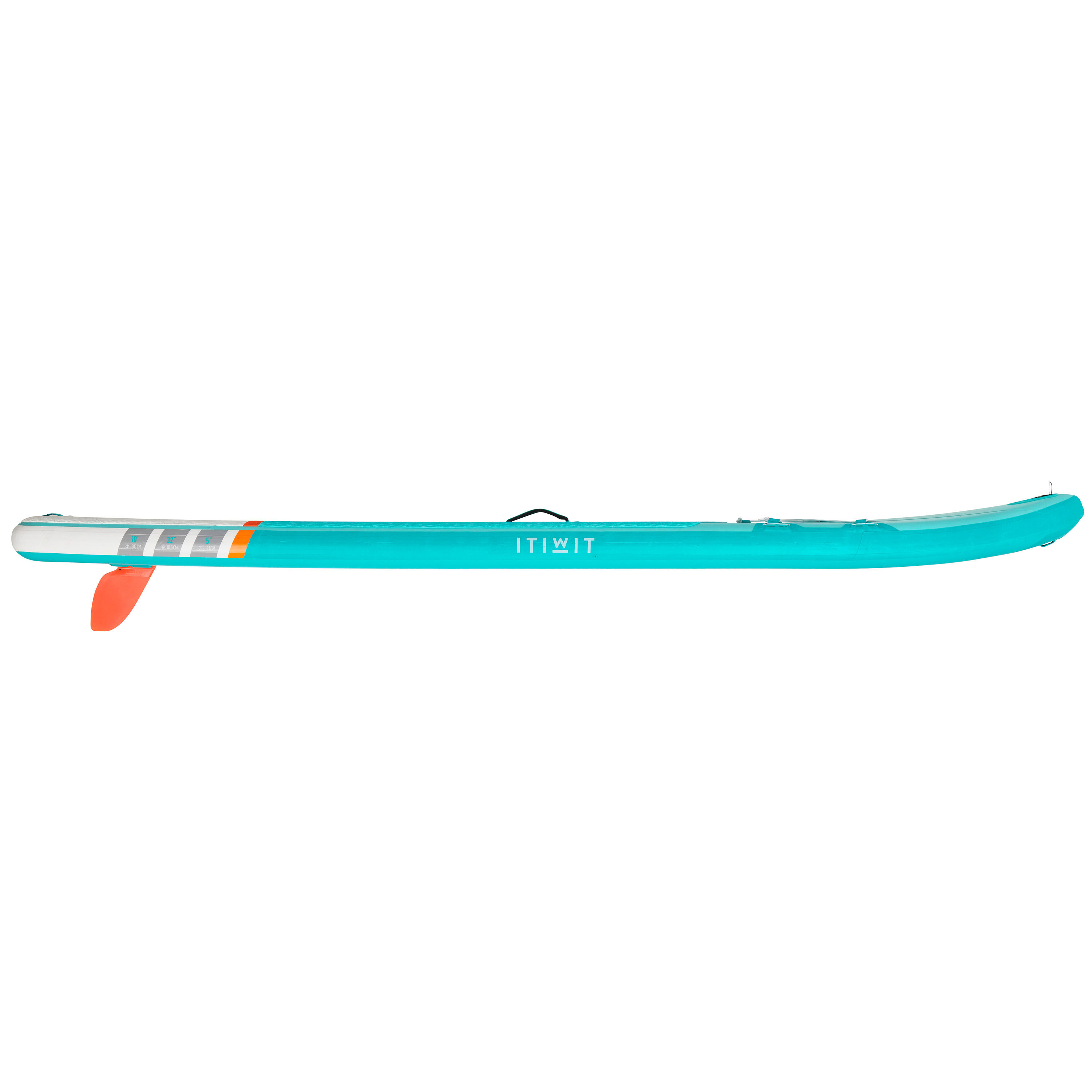 X100 10FT TOURING INFLATABLE STAND-UP PADDLEBOARD - GREEN 5/16