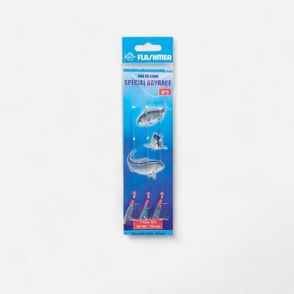 Bas de ligne Special daurade 3 hameçons N°2 pêche en mer