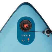 SUP-Board Stand Up Paddle aufblasbar X100 Touring Einsteiger 11' blau