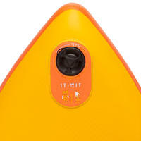 X100 11 ft INFLATABLE TOURING STAND UP PADDLE BOARD - YELLOW